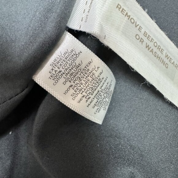 Loft Jacket Women’s Gray Long Sleeve Size 4 - Picture 11 of 11